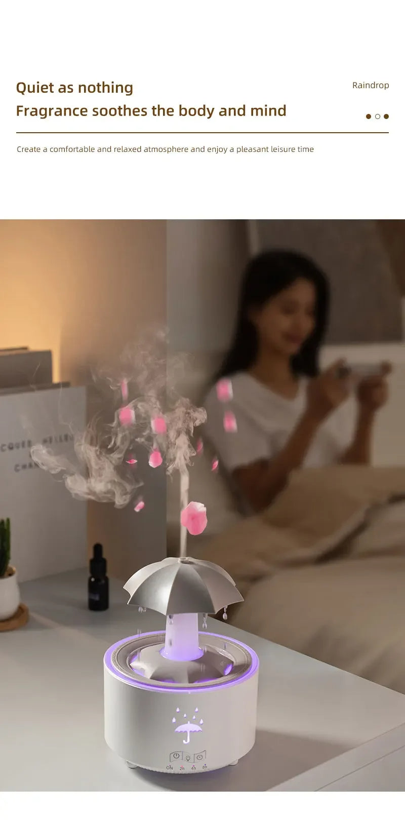 Umbrella Rain Humidifier – Peace in Every Drop
